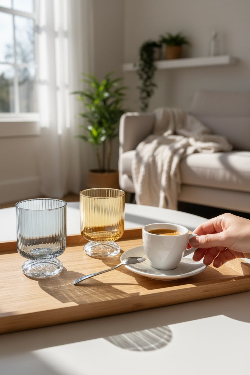 Mikasa Moor Bonny 6’li Renkli Kahve Yani Su Bardağı