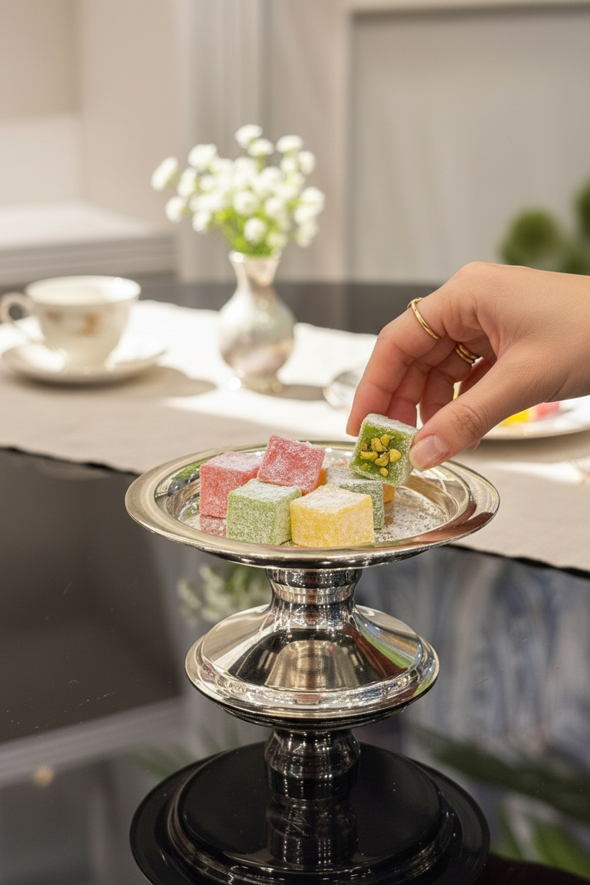 Gümüş Mini Lokumluk