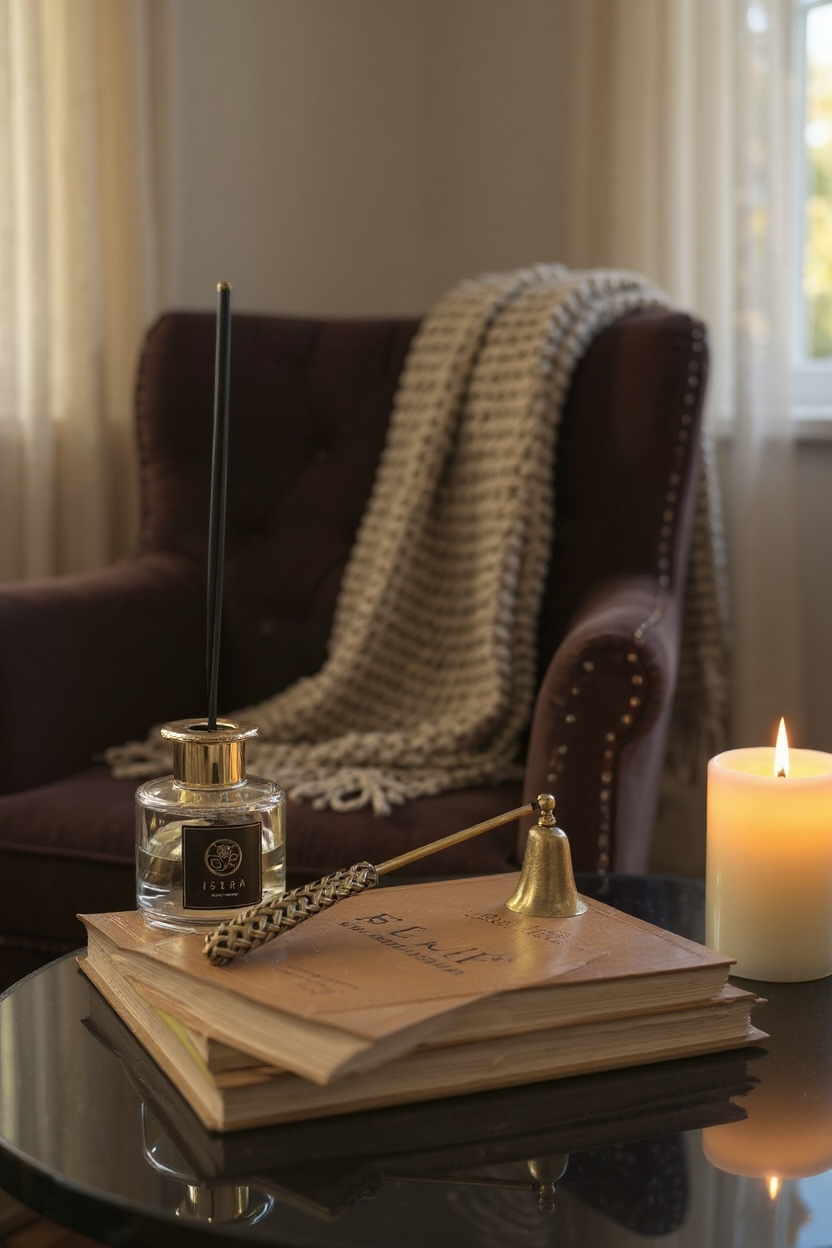 Hasır Desen Mum Söndürücü