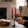 Red Spiral Candle