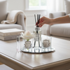 Luxury Silver Set Krem Gül
