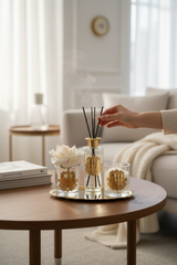 Luxury Gold Set Krem Gül