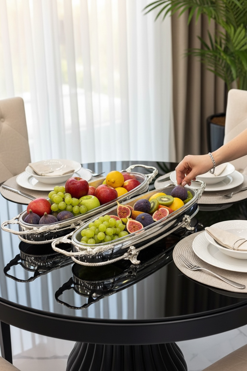 Gümüş Mezelik Çerezlik