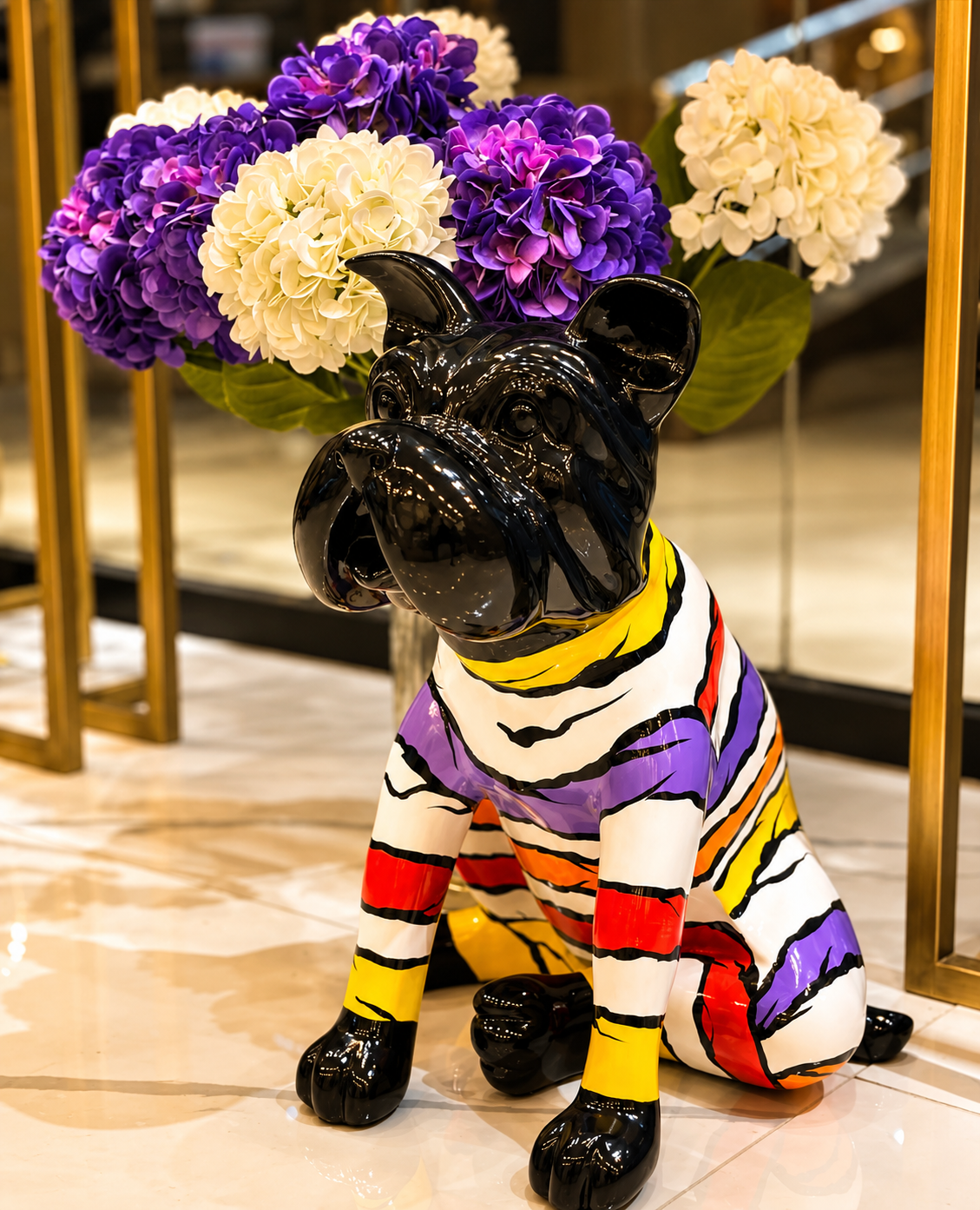Modern Art French Bulldog