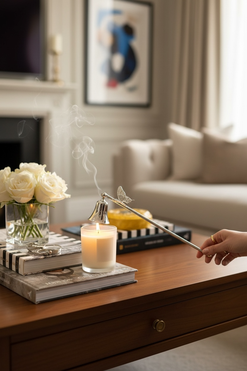 Kelebekli Mum Söndürücü