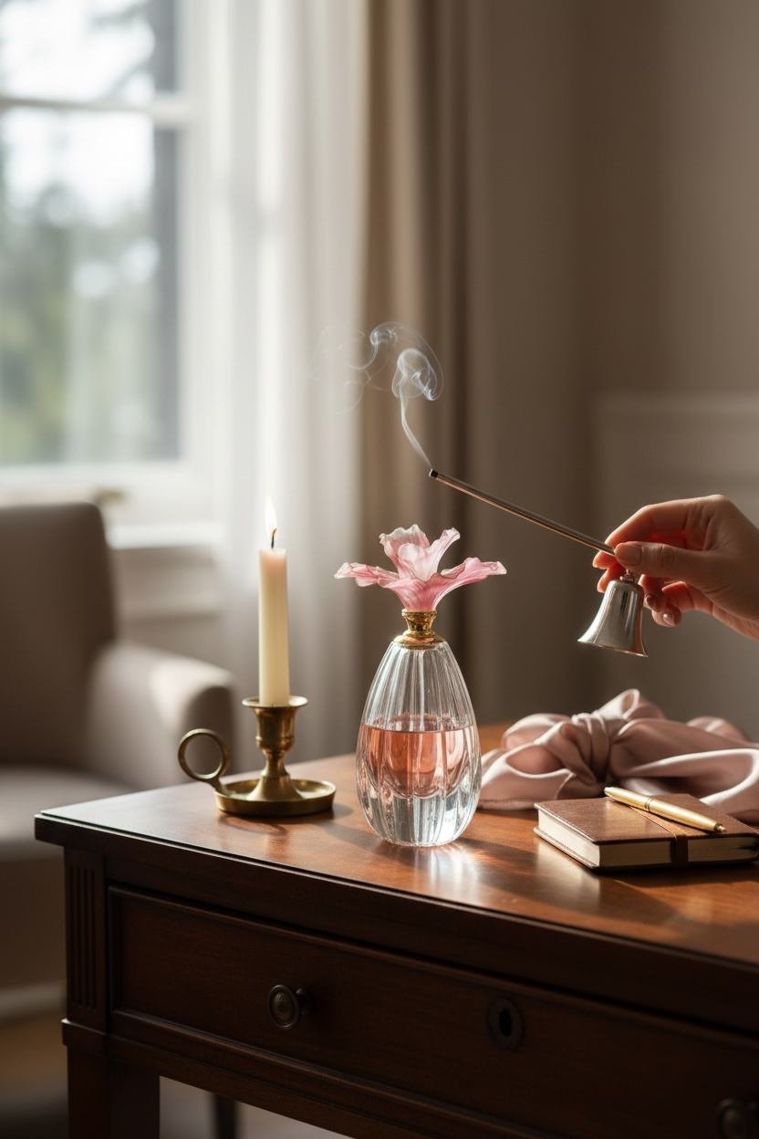 Mikasa Moor Pembe Parfüm Şişesi