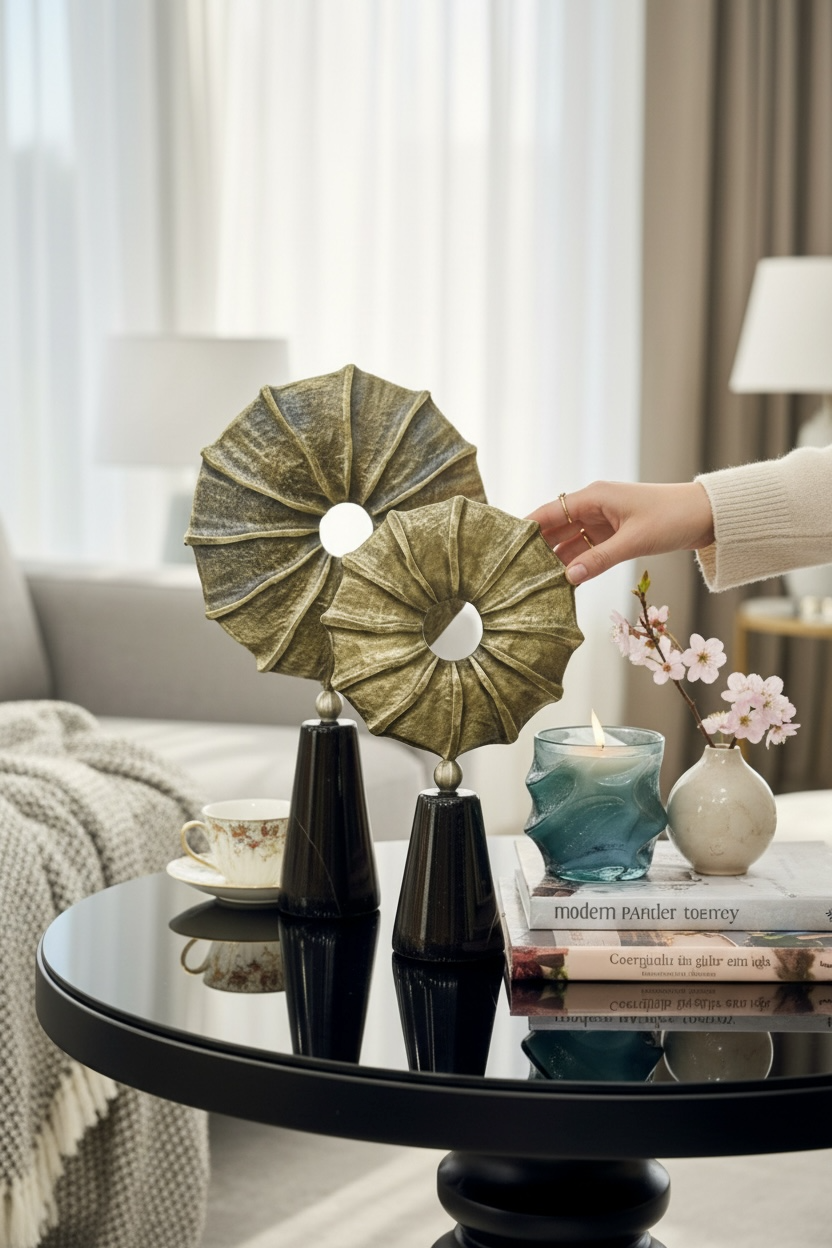 Mermer Ayaklı Rüzgar Gülü