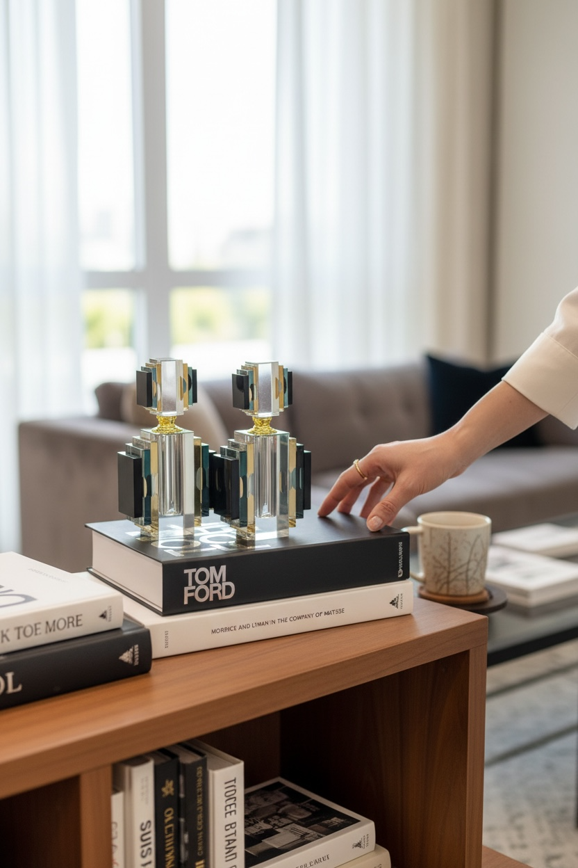 Kristal Parfüm Şişesi