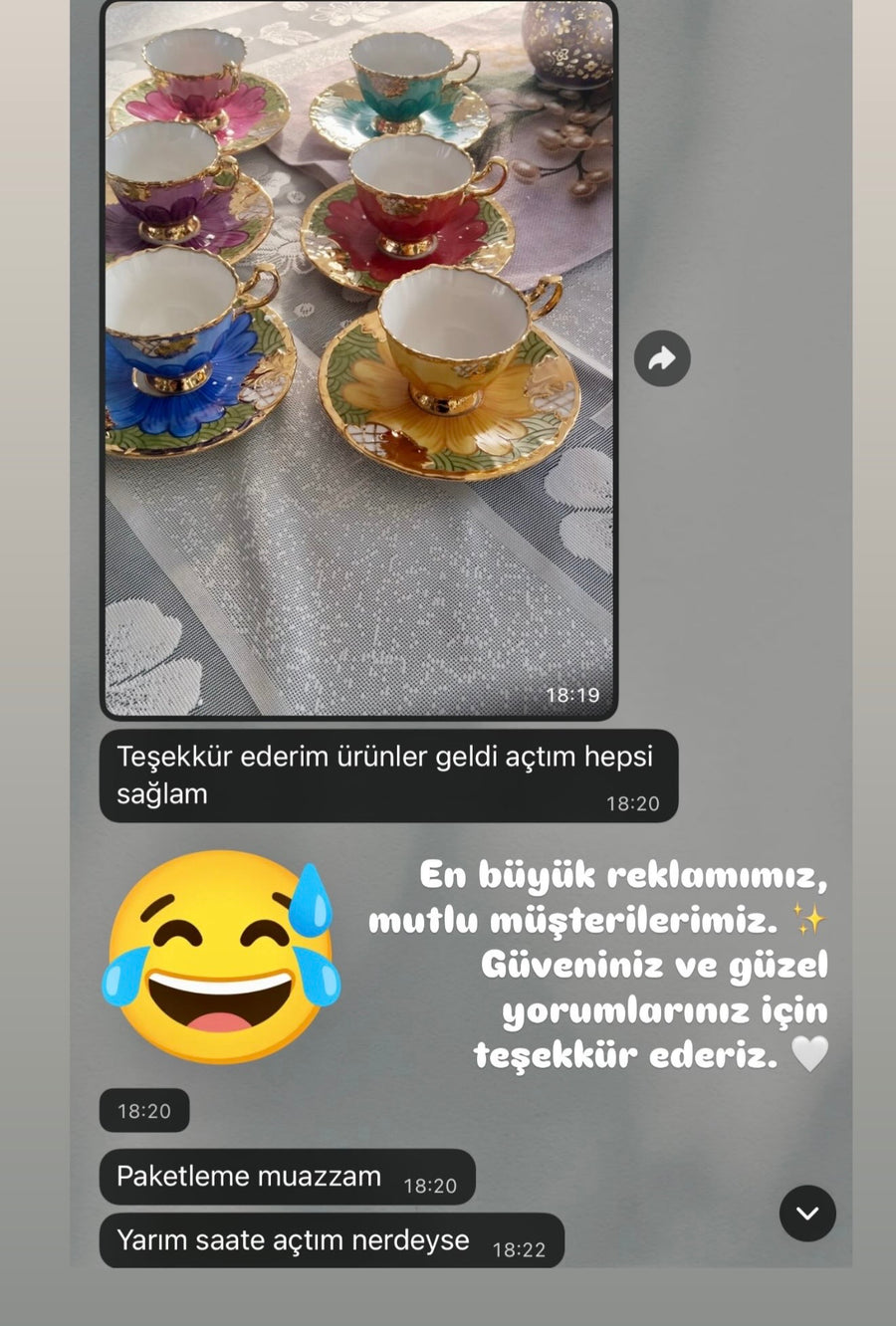 Müşteri Paylaşımı