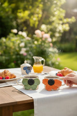 Flowers Seramik Kupa Bardak