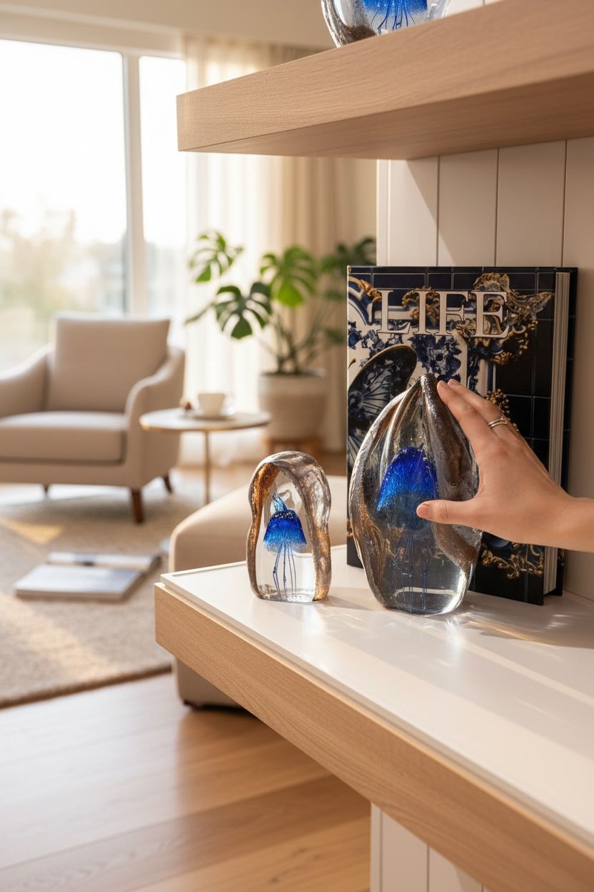 Mikasa Moor Blue Auro Cam Obje