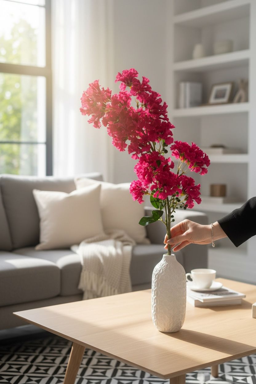 Fuşya Tomurcuk Çiçek