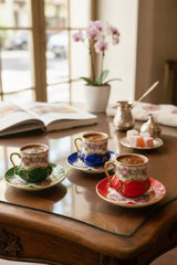 Ahenk El Boyama 6'lı Fincan Takımı