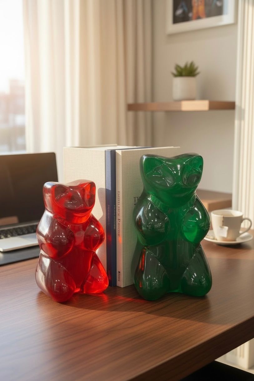 Ayıcık Kitap Tutucu