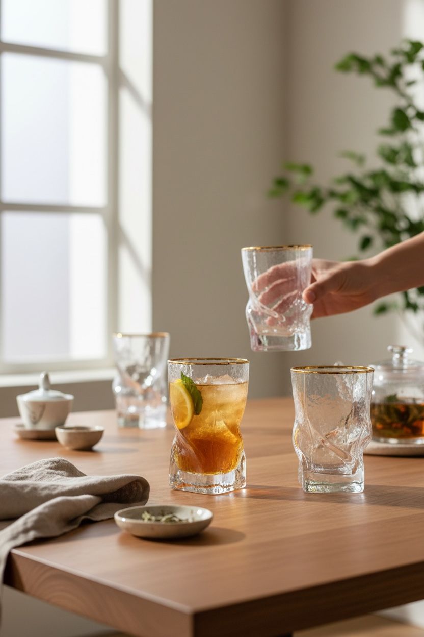 Twist Gold 4’lu Meşrubat Bardak