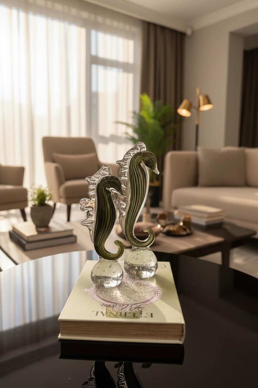 Yeşil Siyah Cam Denizatı