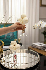 Mikasa Moor FLOWER 4'LÜ CAM DONDURMALIK