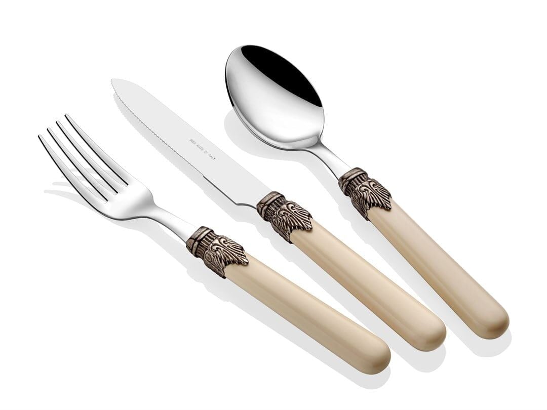 Classic kemik 24 parça çatal bıçak seti