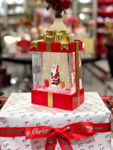 Noel Baba Işıkli- Muzikli Hediye Kutusu