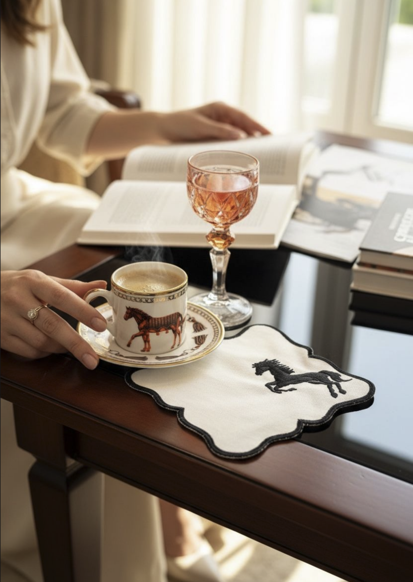 Horse Kahve Peçete Seti – 6 Adet