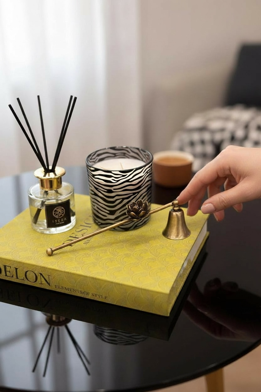 Nilüfer Çicek Mum Söndurücü