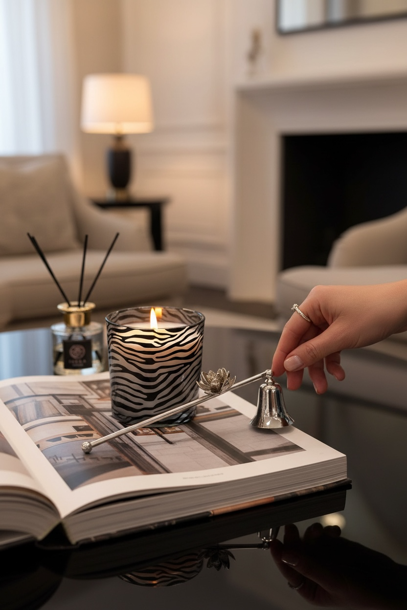 Nilüfer Çicek Mum Söndurücü